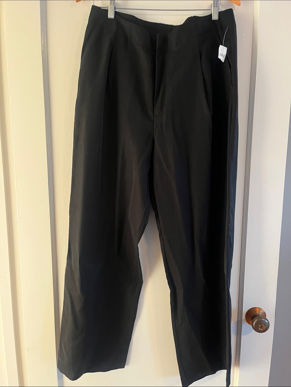 GAP Women's Black Tailored Wide-Leg Pants